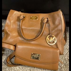 Michael Kors Handbag and Wallet Set